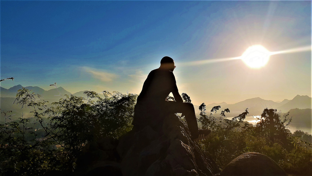 Among the few shots of myself wth the sunset in the background