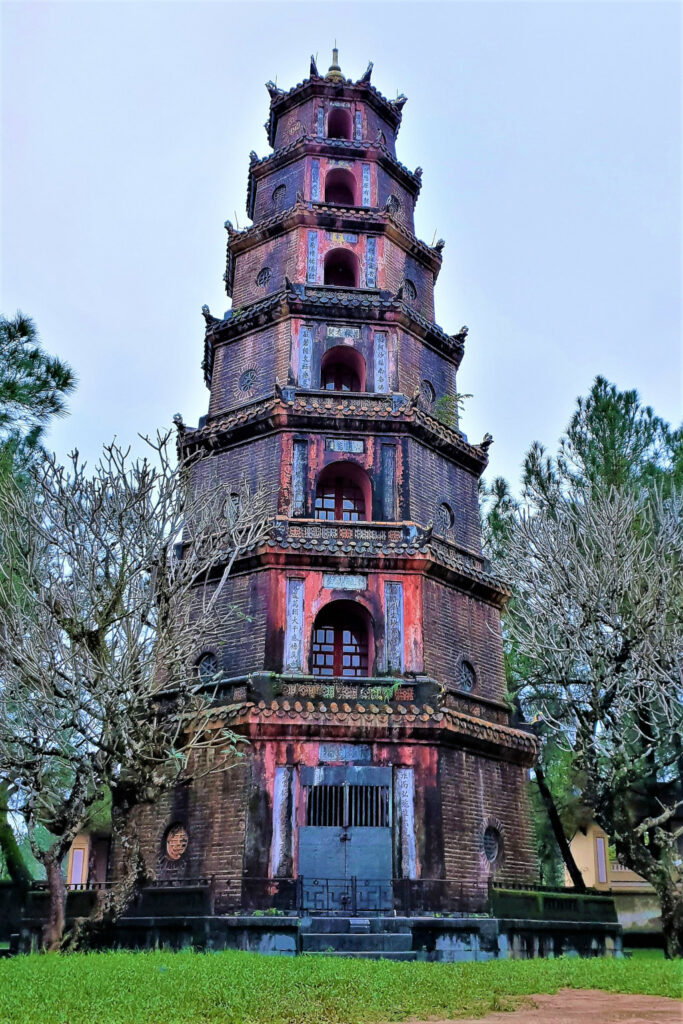 The Phuoc Duyen tower with its seven towers