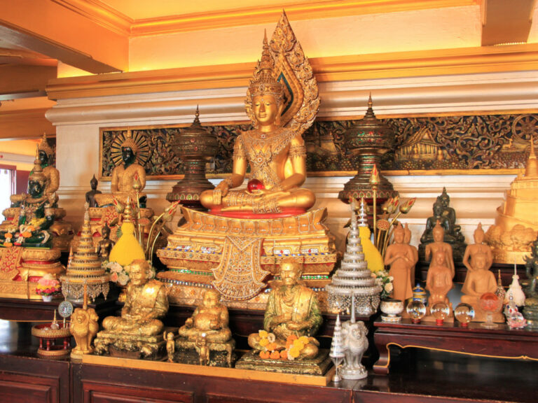 Shrine inside the Golden Mount