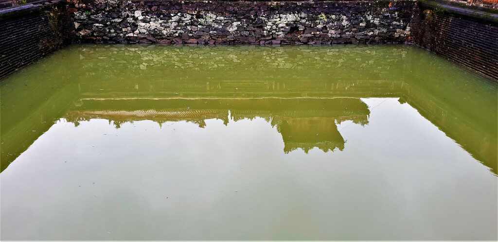 Moat with reflection of the Imperial City