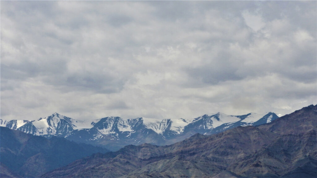 The mountains of Leh