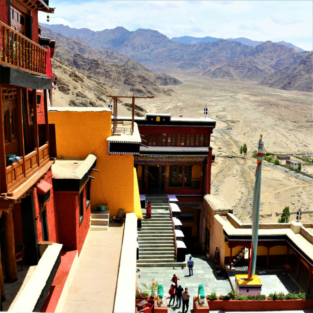 View of the Indus Valley plain from the Assembly Hall