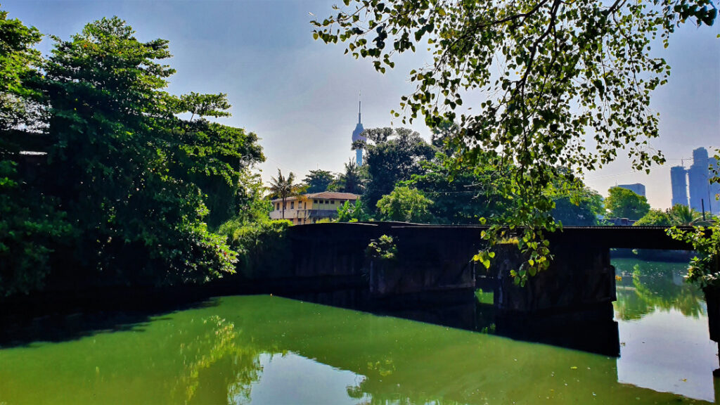 View of Colombo everg-growing skyline