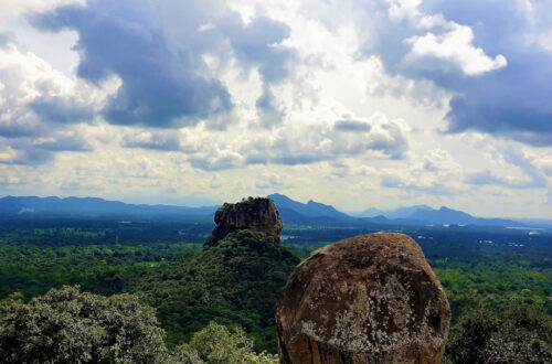 Sigiriya Rock from Pidurangala Rock