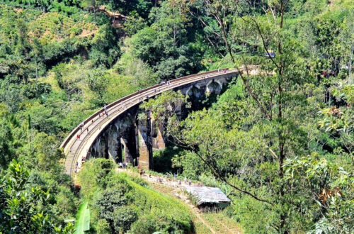 The famed Nine Arch Bridge