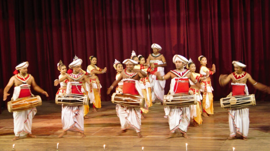 A Kandyan dance performance