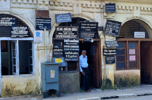 Out and about in Kandy