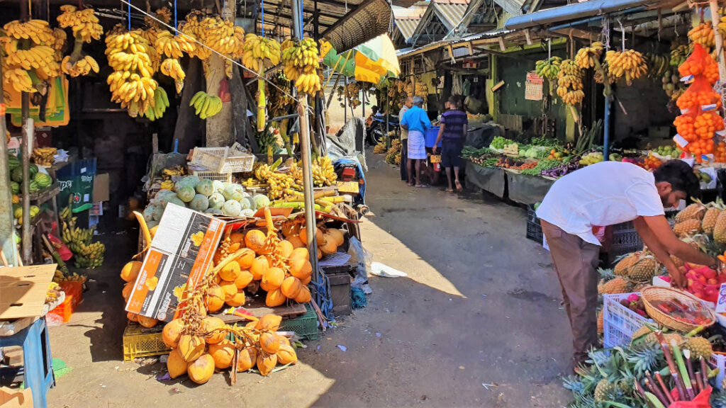 Local fruit and vegetable market