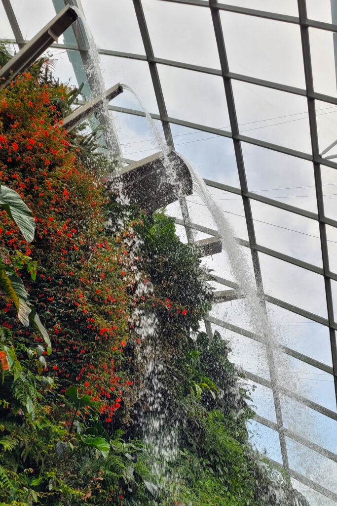 Take your time soaking in this indoor scenery.