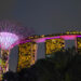 The Garden Rhapsody Light and Sound Show is free for the public, and is on twice an evening.