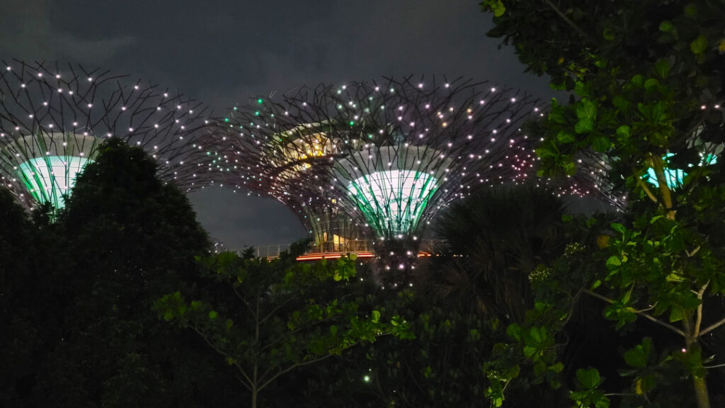 A spectacular display of lights and sound.