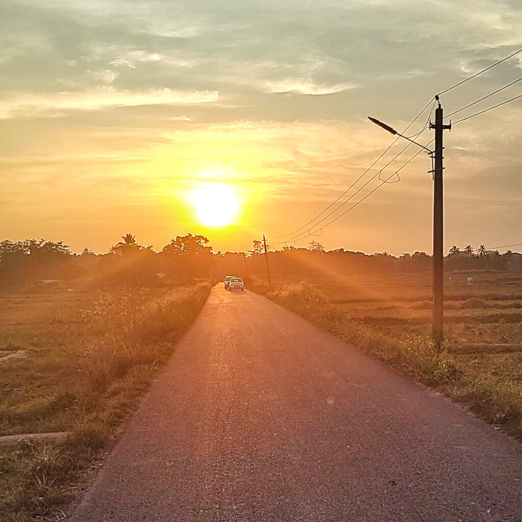 A small road that leads to Majorda.